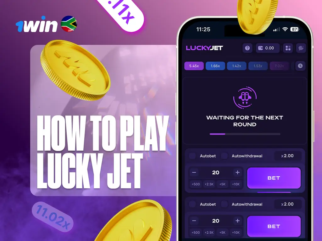 how to play lucky jet at 1win
