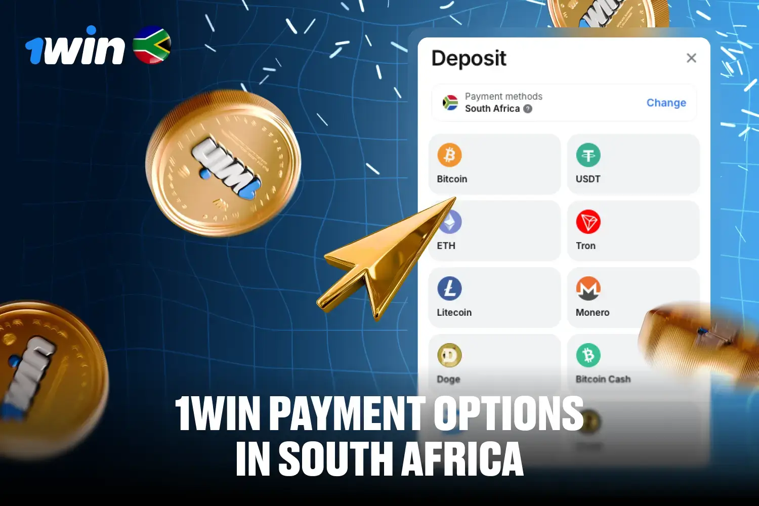 1win payment system is built with security and local options availability